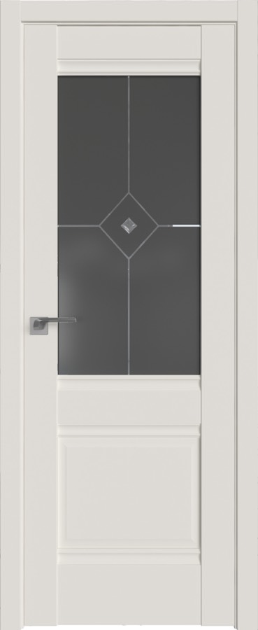 Межкомнатная дверь экошпон PROFIL DOORS 2U