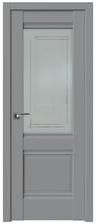 Межкомнатная дверь экошпон PROFIL DOORS 2U