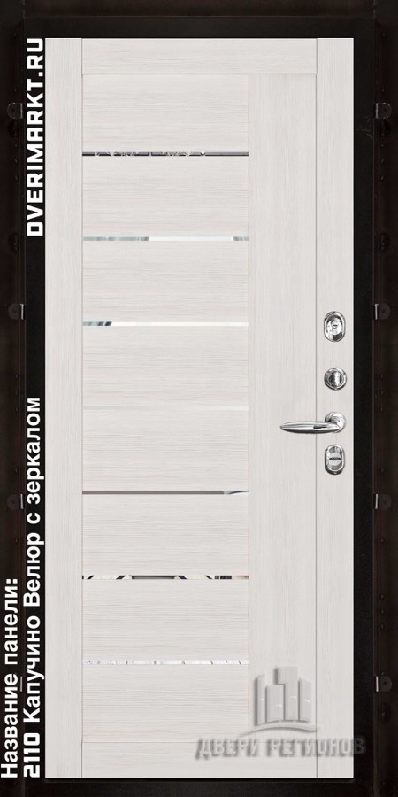 Входная металлическая дверь Regidoors Tesla Grey