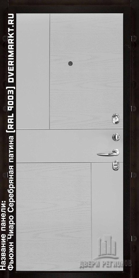 Входная металлическая дверь Regidoors Tesla Grey