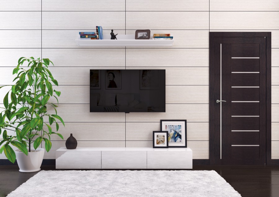 Стеновые панели Quadro Серый Велюр 300*8*1375