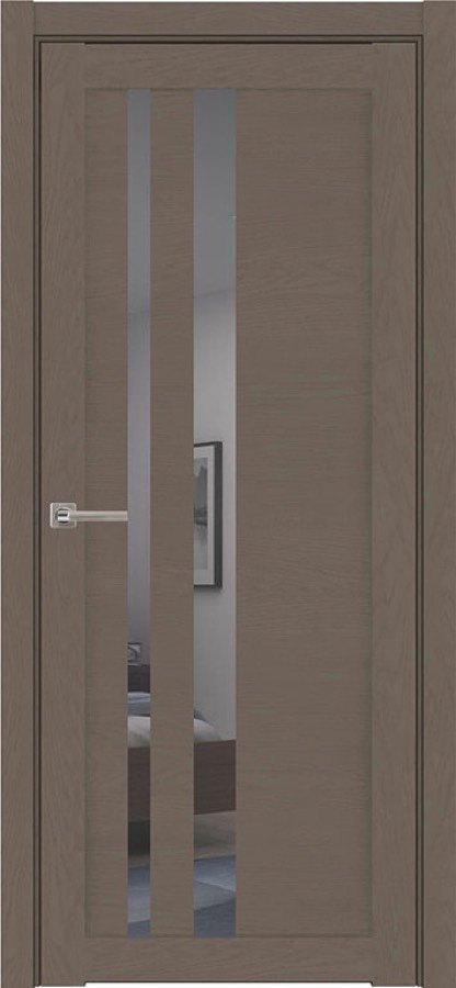 Межкомнатные двери экошпон Uberture Soft Touch 30008 (с зеркалом)