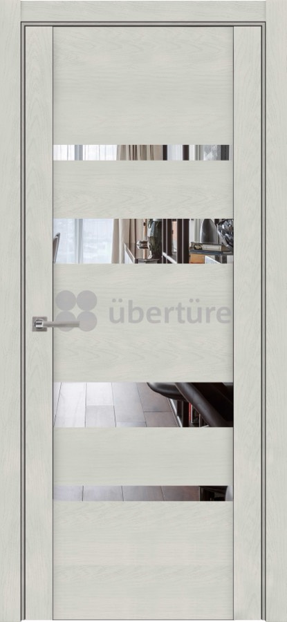Межкомнатные двери экошпон Uberture Soft Touch 30013 (с зеркалом)