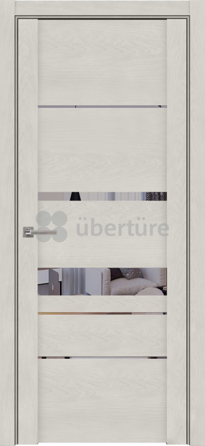 Межкомнатные двери экошпон Uberture Soft Touch 30023 (с зеркалом)