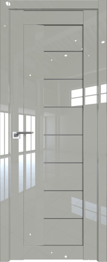 Межкомнатная дверь экошпон PROFIL DOORS 17L