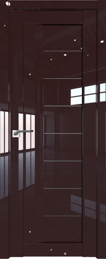Межкомнатная дверь экошпон PROFIL DOORS 17L