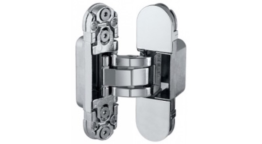 Скрытая дверь под покраску Profil Doors Invisible REVERSE 0Z (Кромка 4ст Матовый хром)