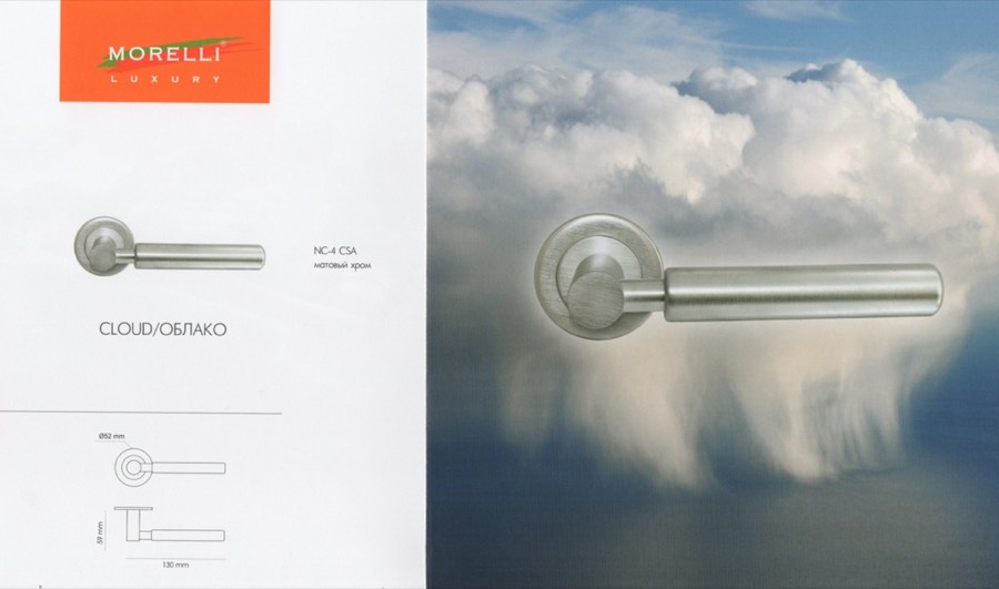 Ручка дверная Morelli Luxury NC-4 CLOUD