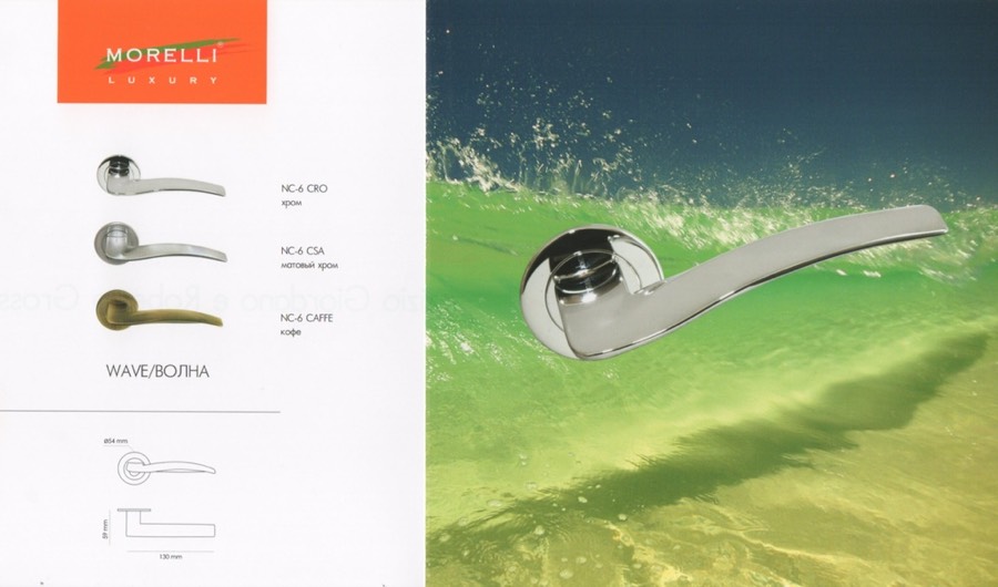 Ручка дверная Morelli Luxury NC-6 WAVE