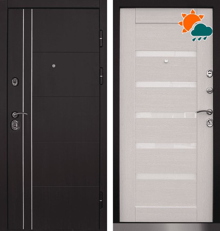 Входная металлическая дверь CommandDoors Техно 01 3К