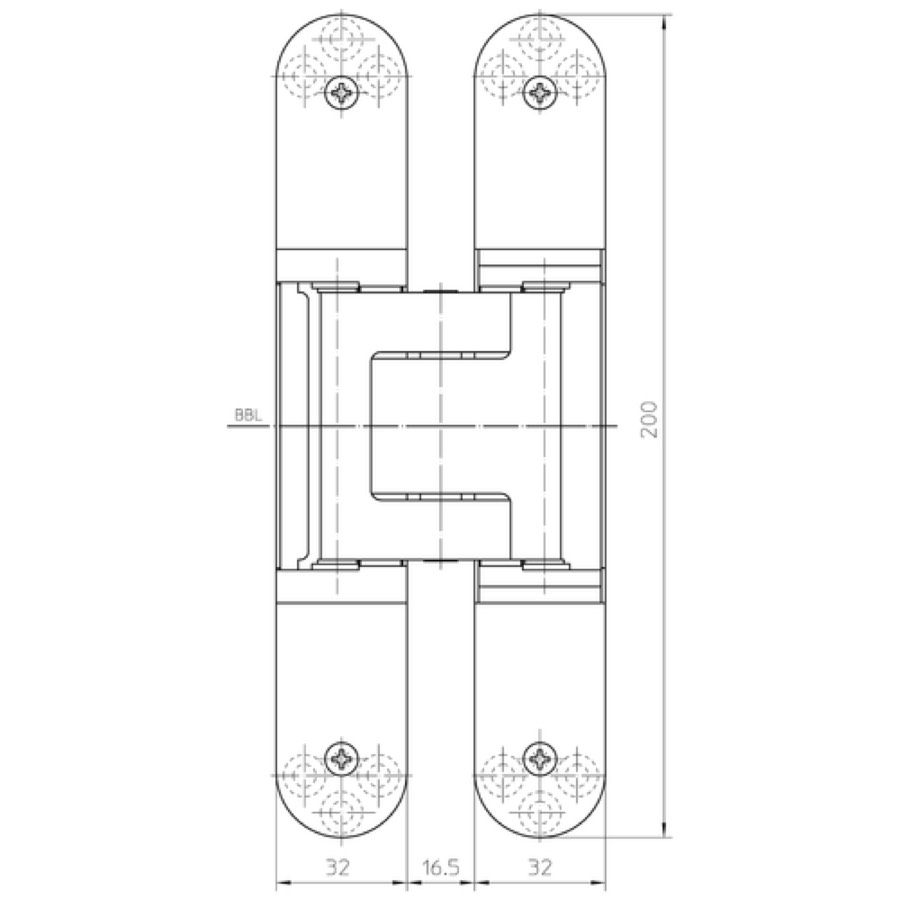 Петля скрытой установки SIMONSWERK TECTUS TE 540 3D