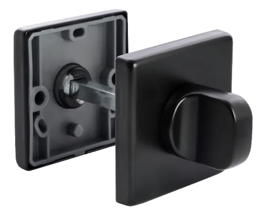 Завертка сантехническая Morelli Luxury LUX-WC-SQ NERO Цвет - Черный